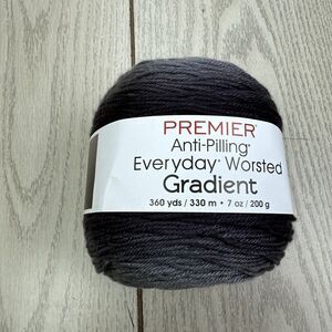 Premier Anti Pilling Everyday Worsted Gradient Yarn 2115-09 Black Tones